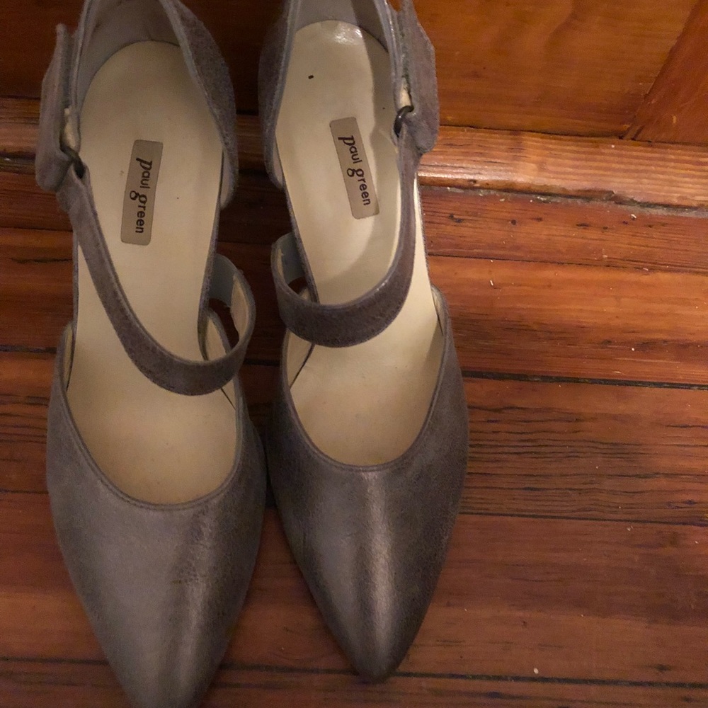 Paul Green Silver Heels